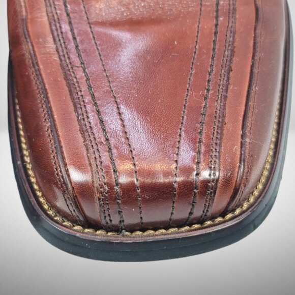 Stacy Adams Men's Size 10 Oxford Lace Up Dress Shoes Corrado Leather - Picture 9 of 12